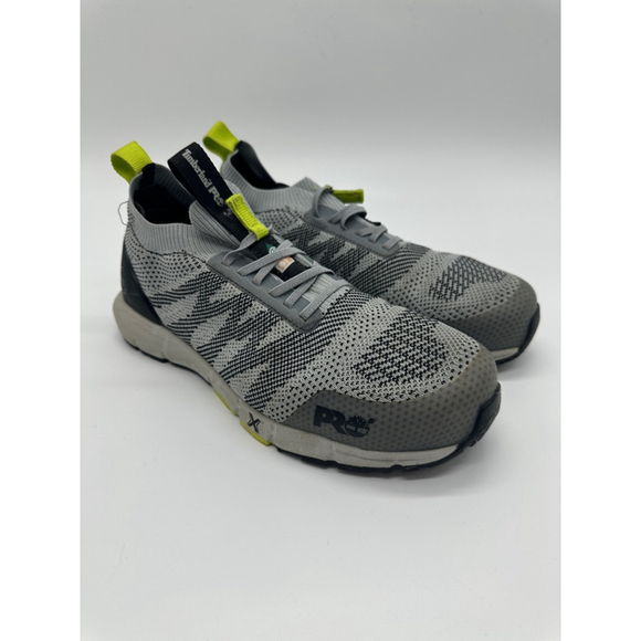 Timberland PRO Athletic Work Shoes Gray Size 8 Wide - Picture 2 of 10